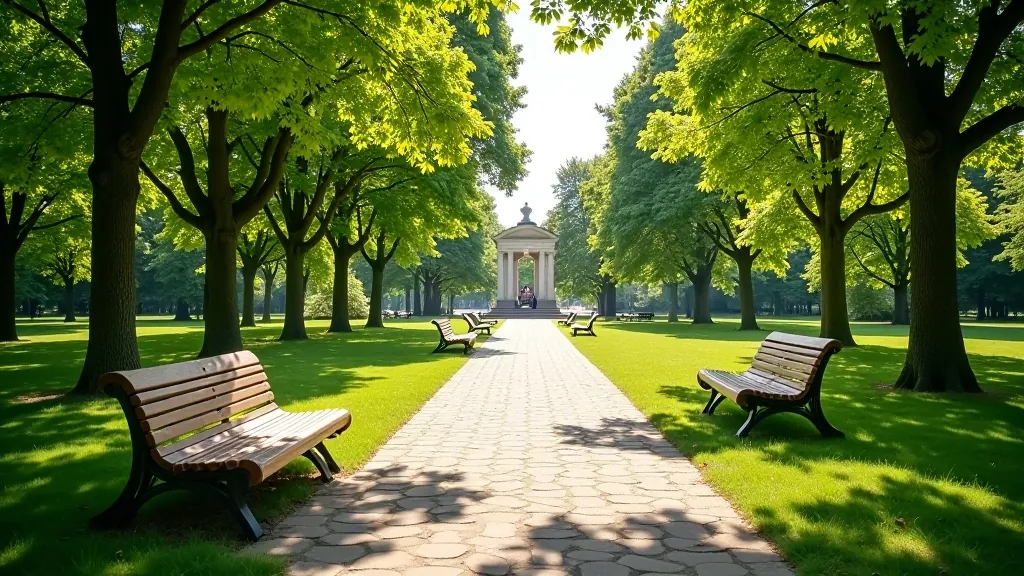 Kombinēta pastaiga divos parkos